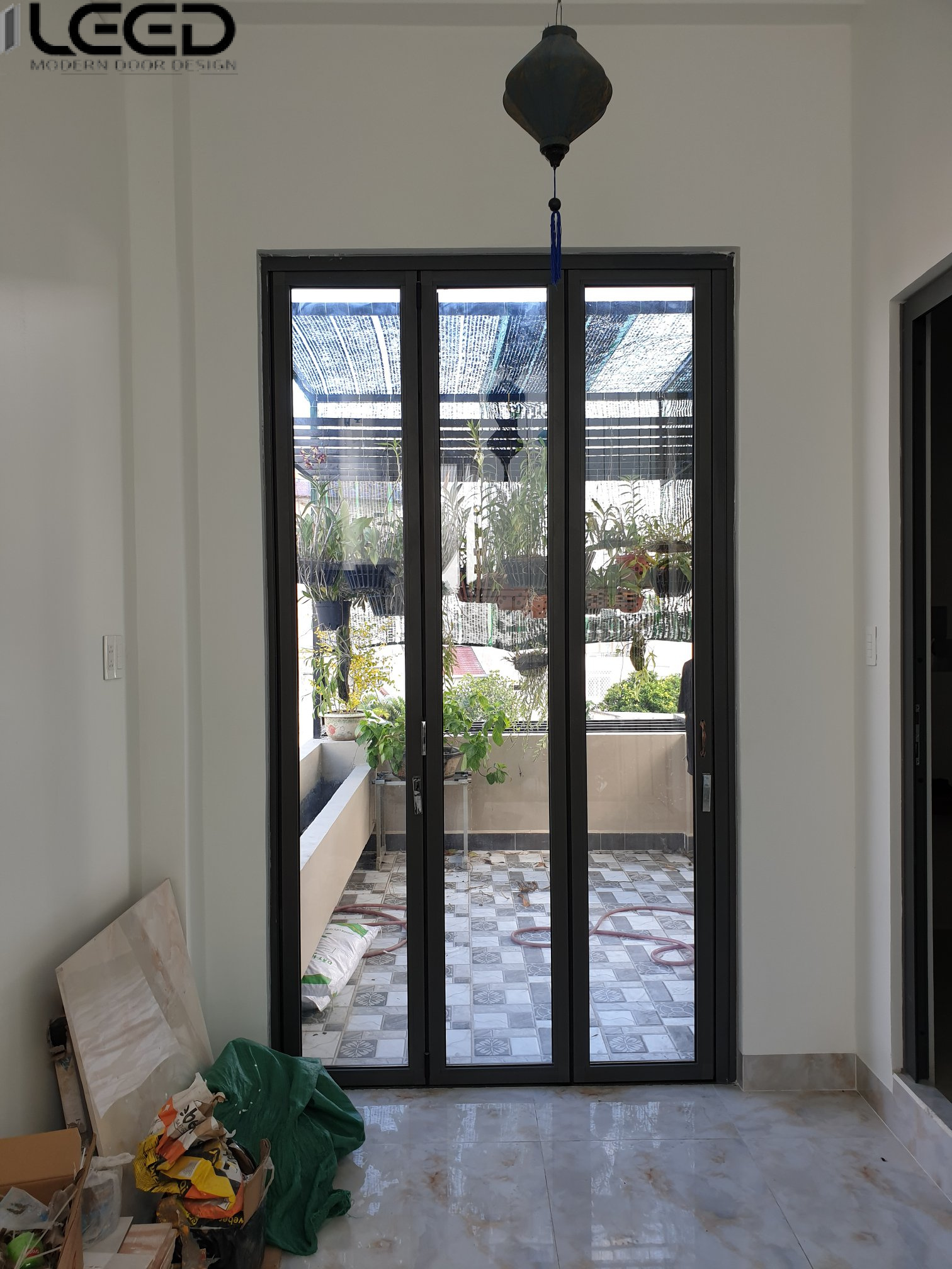 cửa xếp trượt 3 cánh